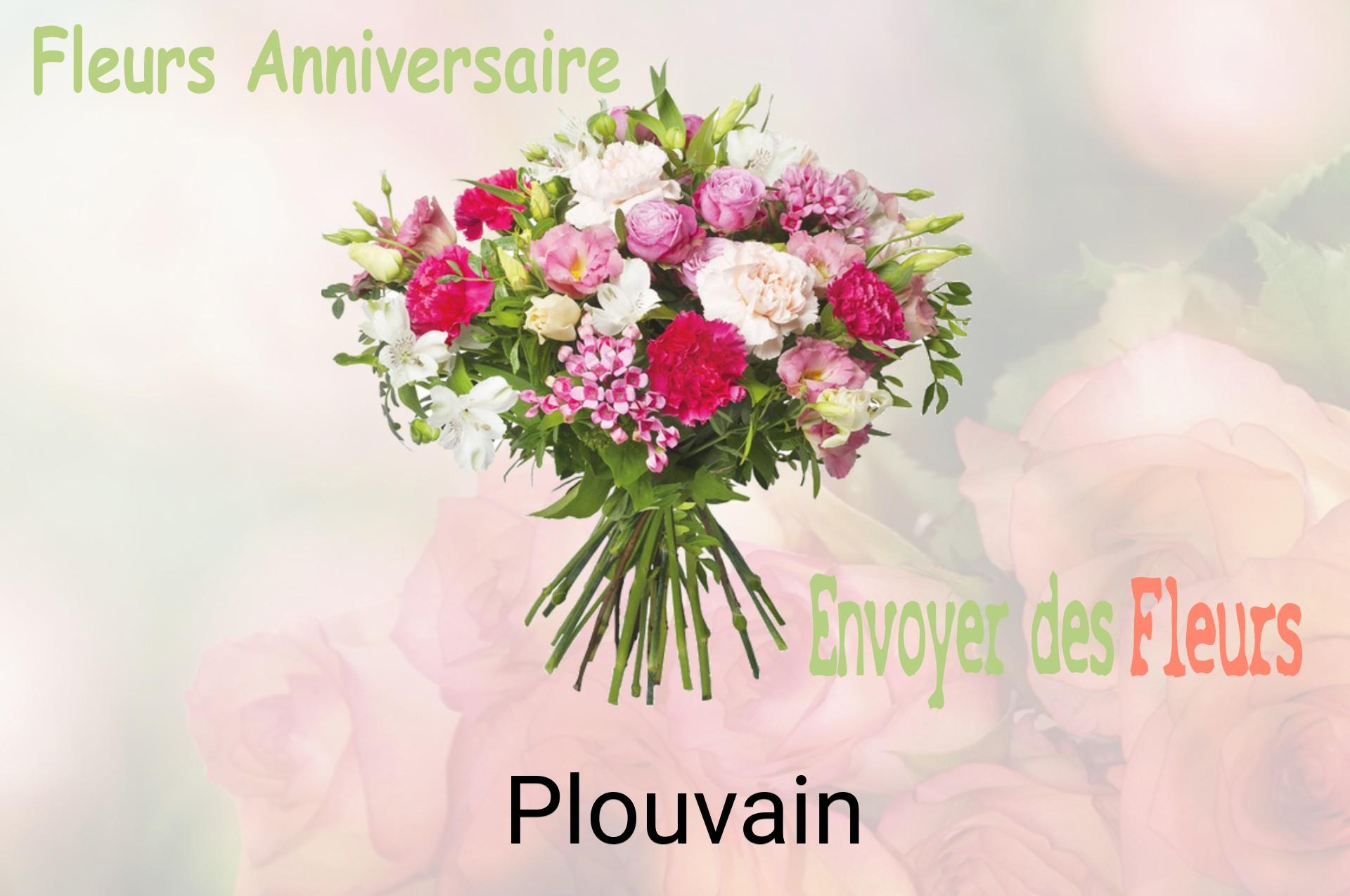 Bouquet de fleurs d’anniversaire livré à Plouvain
