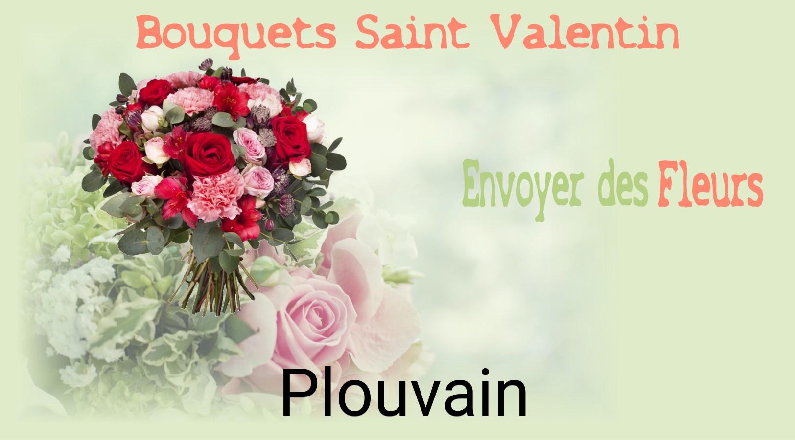 Roses de Saint-Valentin livrées à Plouvain